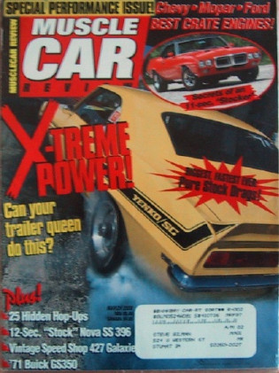 MUSCLE CAR REVIEW 2000 MAR - KILLER SHOOTOUT, 300C